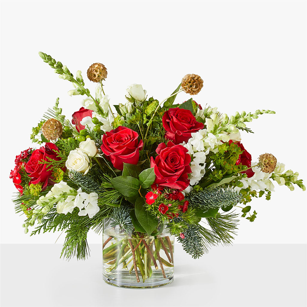 Deck the Halls Bouquet – Genoveva Rodriguez Flower Shop, San Benito TX