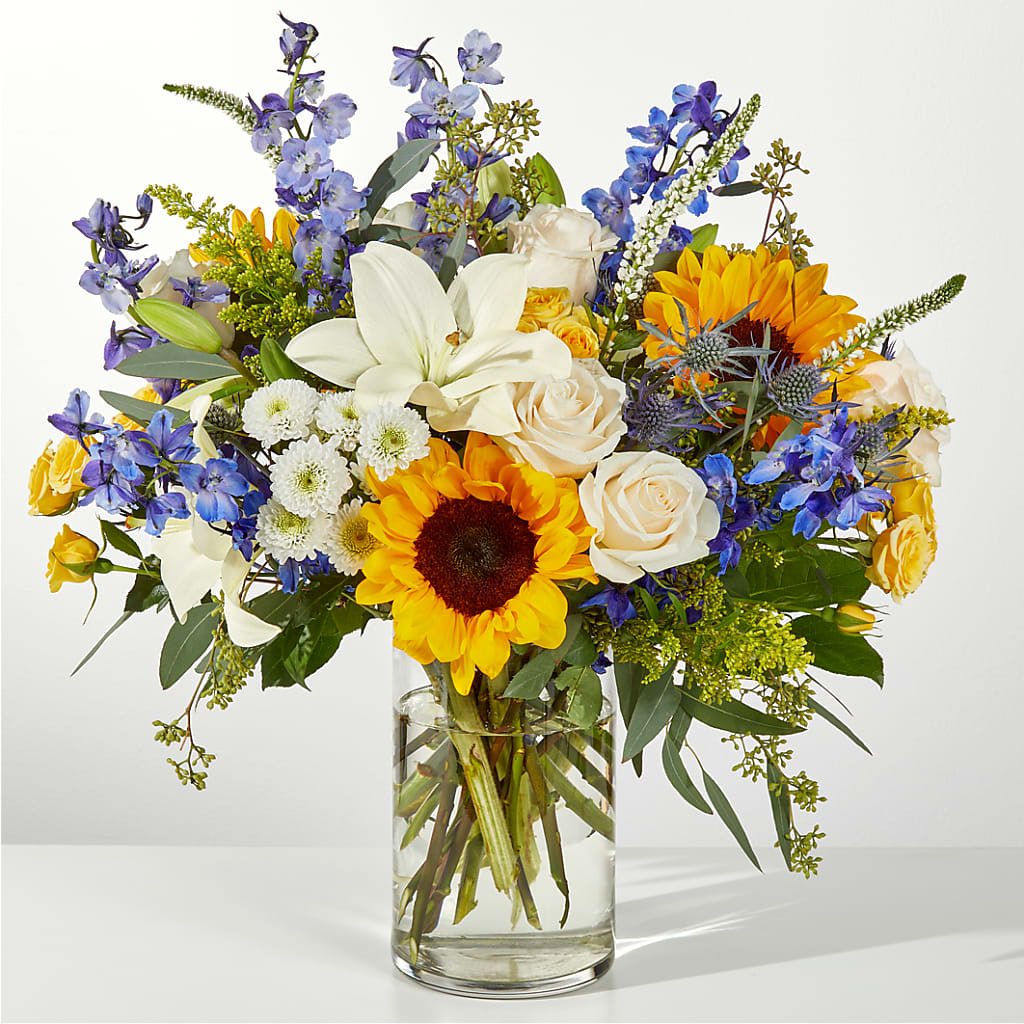 Wonderfully Sunny Bouquet – Genoveva Rodriguez Flower Shop, San Benito TX