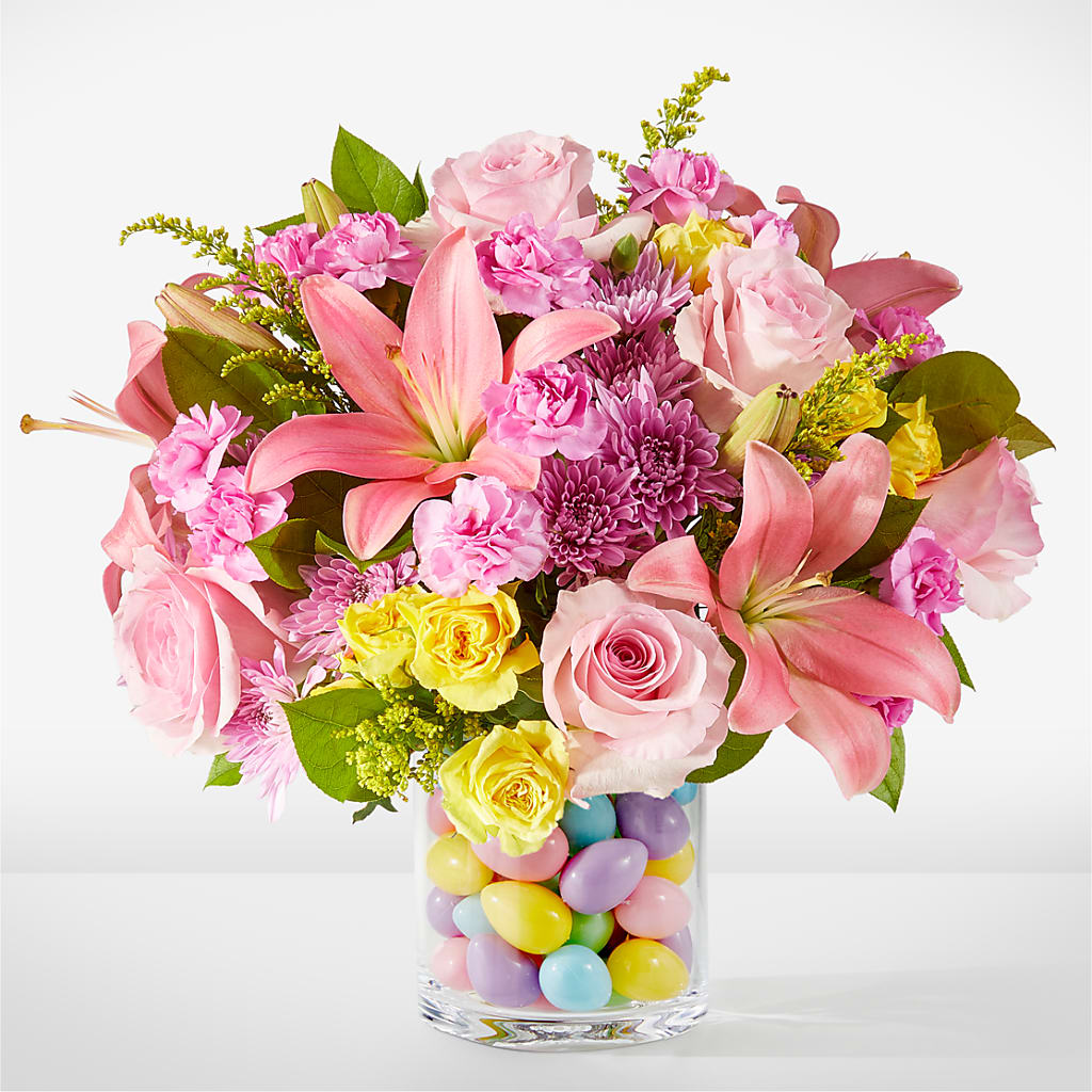 Easter Egg Hunt Bouquet – Genoveva Rodriguez Flower Shop, San Benito TX