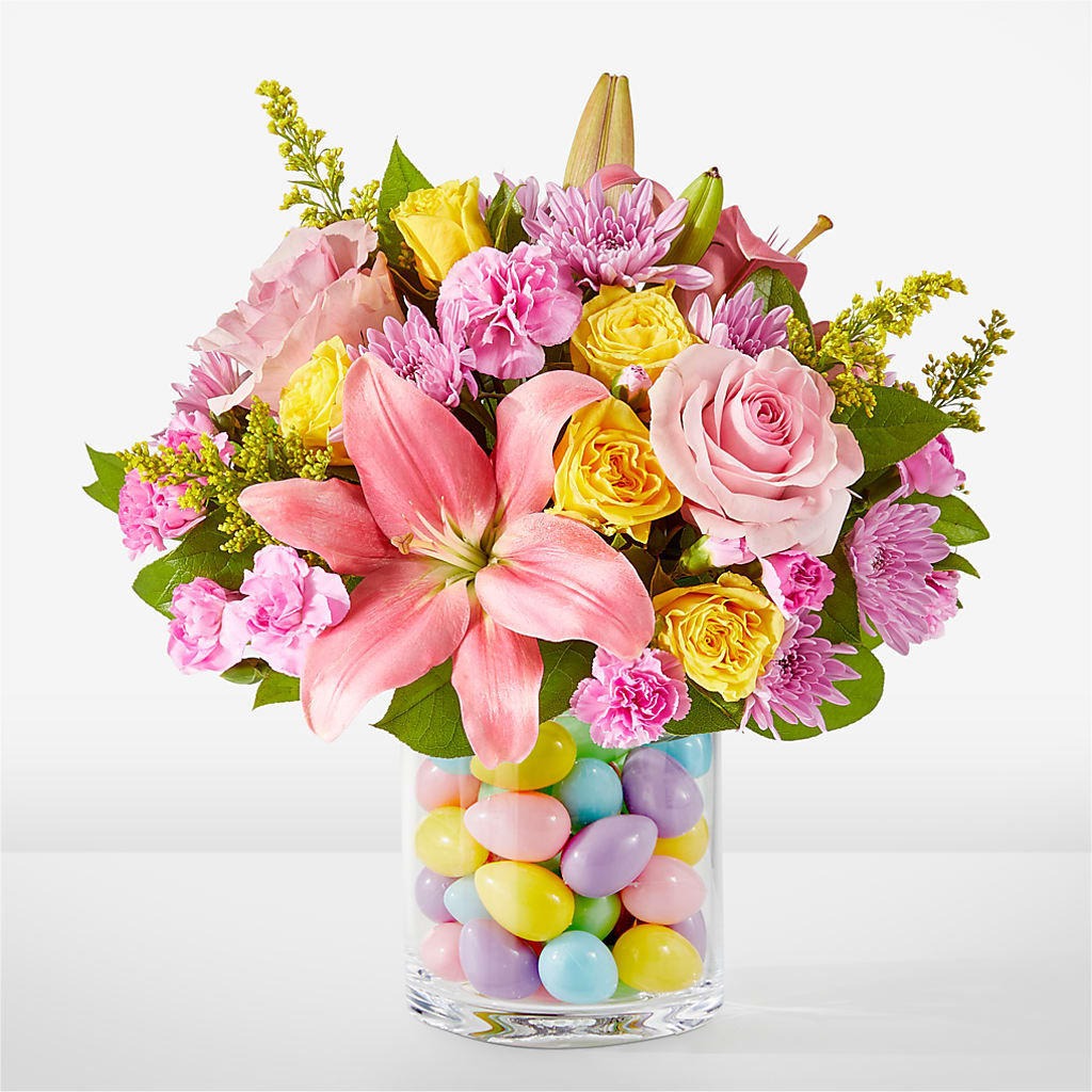 Easter Egg Hunt Bouquet – Genoveva Rodriguez Flower Shop, San Benito TX