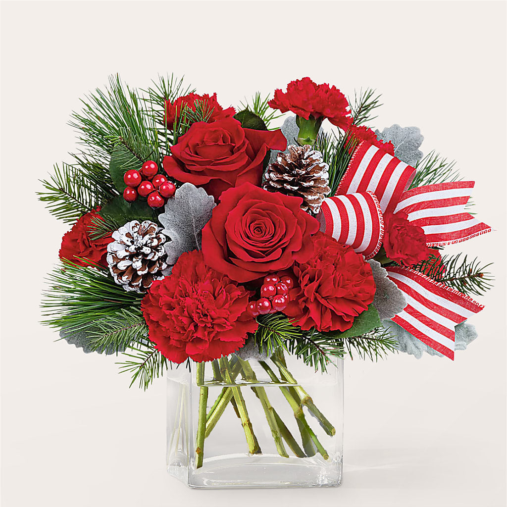 Baking Spirits Bright Bouquet – Genoveva Rodriguez Flower Shop, San Benito TX