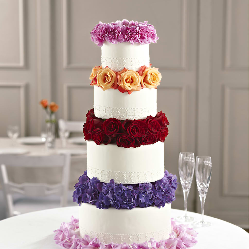 Infinite Love Cake Décor – Genoveva Rodriguez Flower Shop, San Benito TX