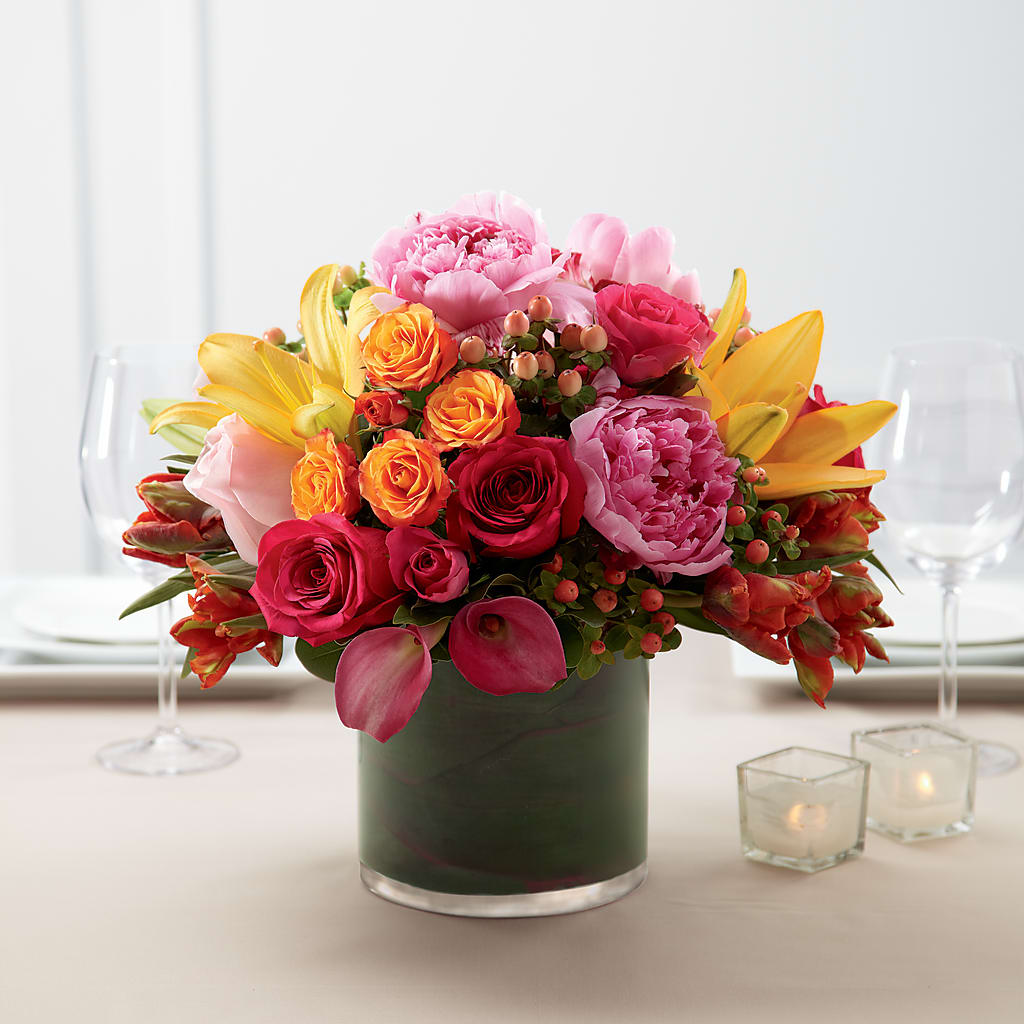 Color Mix Arrangement – Genoveva Rodriguez Flower Shop, San Benito TX