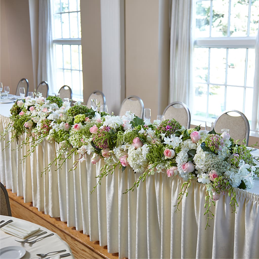 State of Joy Head Table Arrangement – Genoveva Rodriguez Flower Shop, San Benito TX