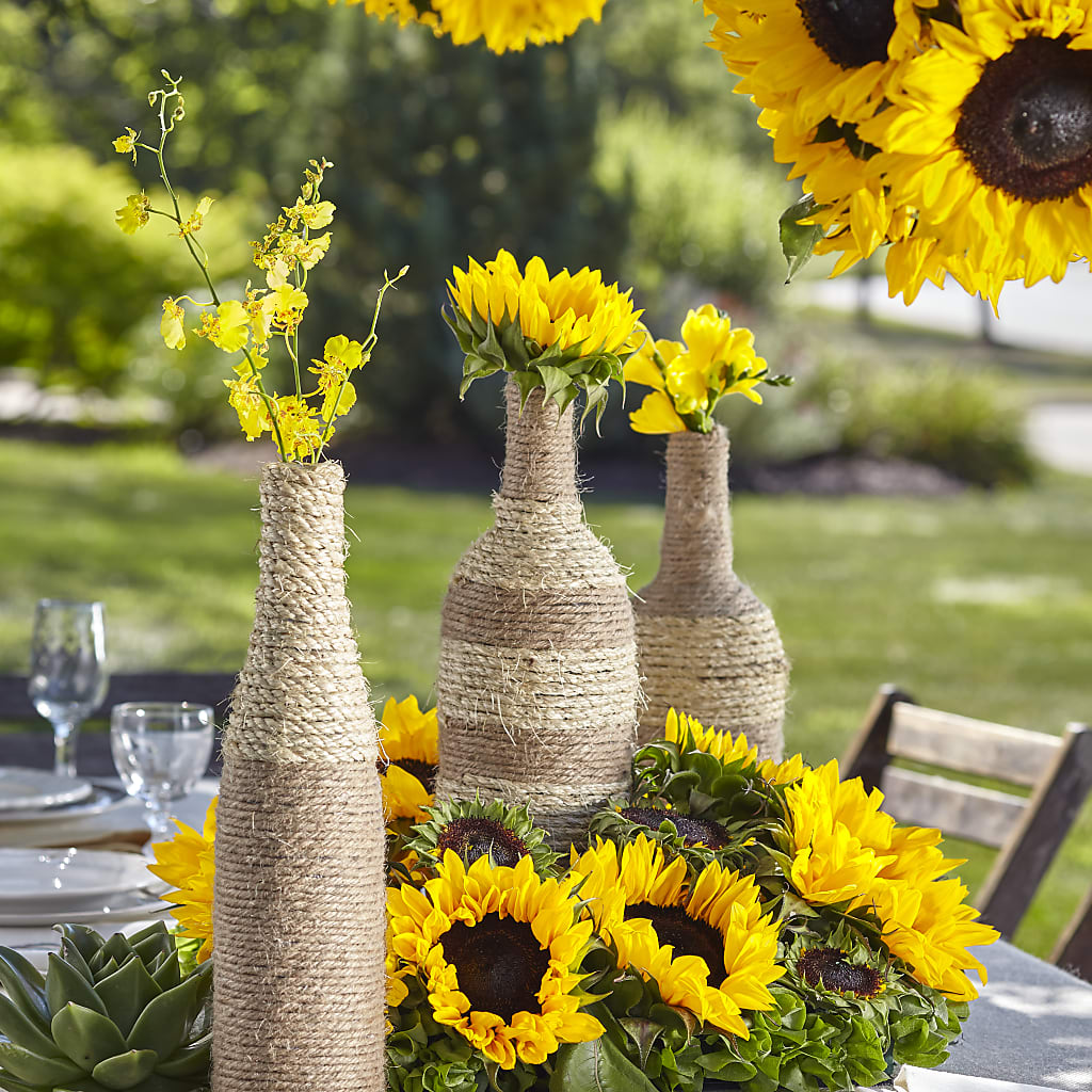 Sublime Garden Centerpiece – Genoveva Rodriguez Flower Shop, San Benito TX