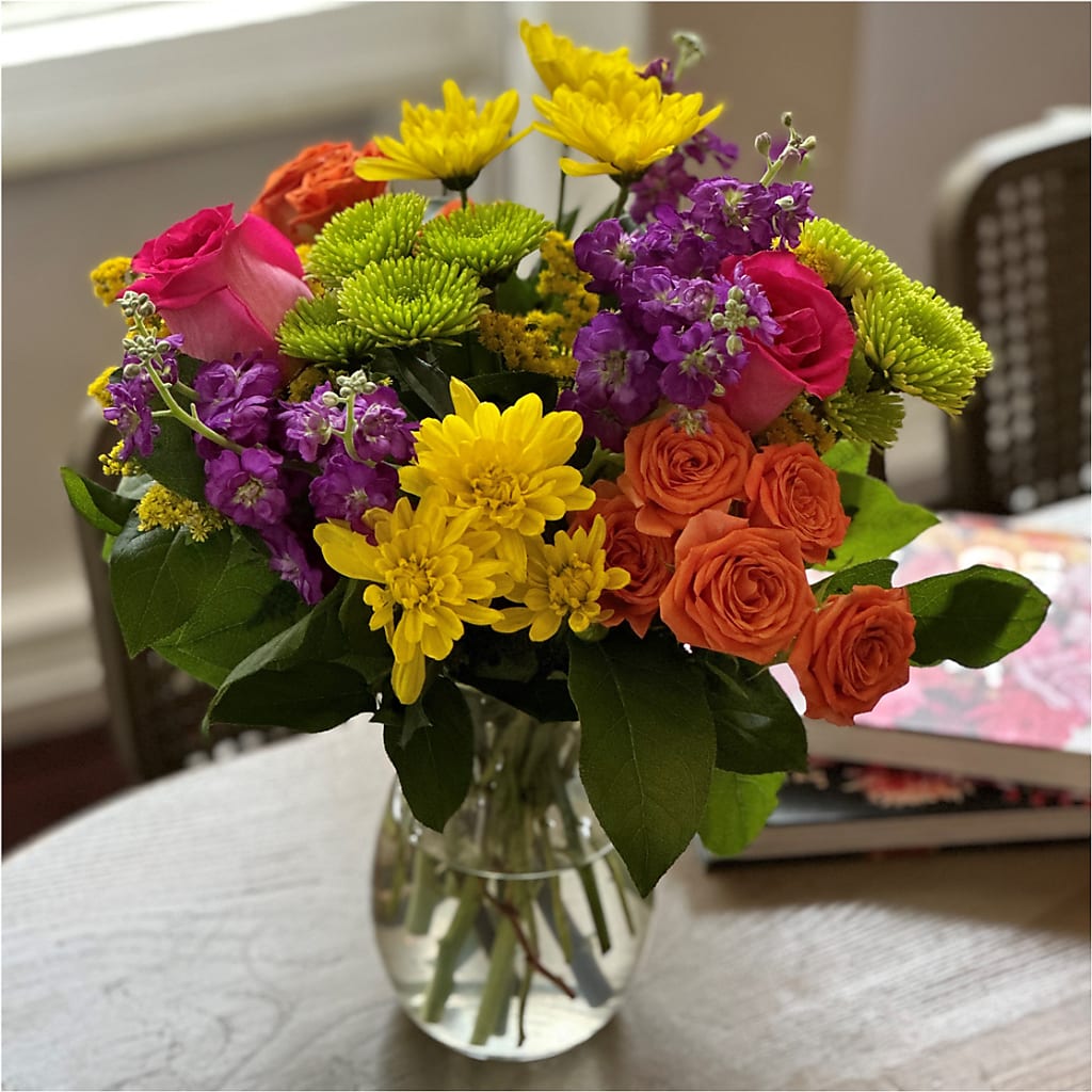 Bold & Bright – A Florist Original –  Genoveva Rodriguez Flower Shop, San Benito TX