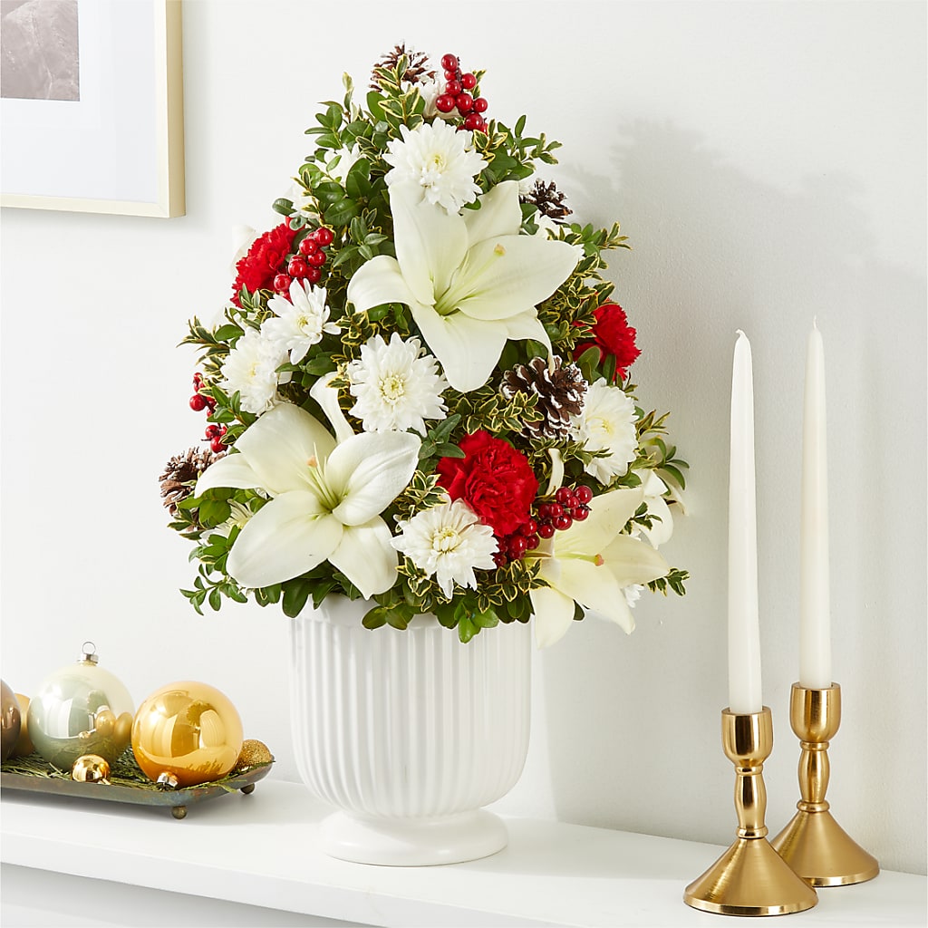 Festive Moments Tree –  Genoveva Rodriguez Flower Shop, San Benito TX