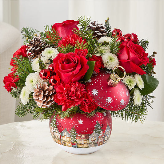 Christmas Carols Ornament –  Genoveva Rodriguez Flower Shop, San Benito TX