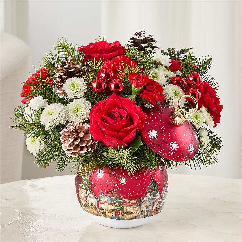 Christmas Carols Ornament –  Genoveva Rodriguez Flower Shop, San Benito TX