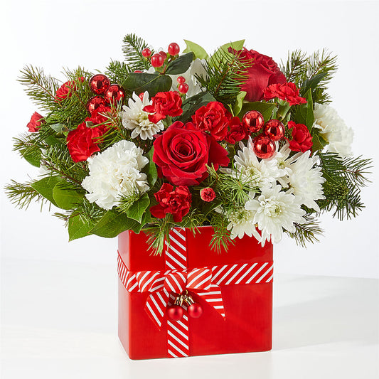Presents Under the Tree Bouquet –  Genoveva Rodriguez Flower Shop, San Benito TX