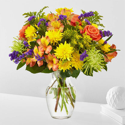 Marmalade Skies Bouquet –  Genoveva Rodriguez Flower Shop, San Benito TX