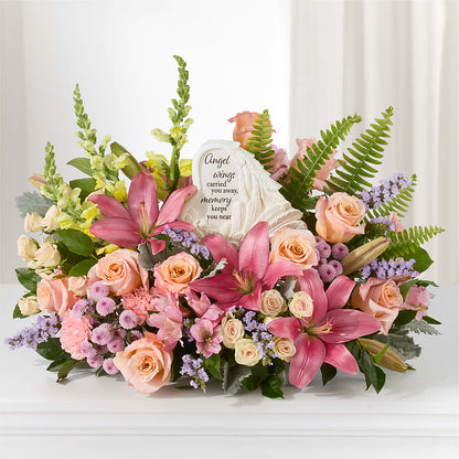 Gentle Light Arrangement –  Genoveva Rodriguez Flower Shop, San Benito TX