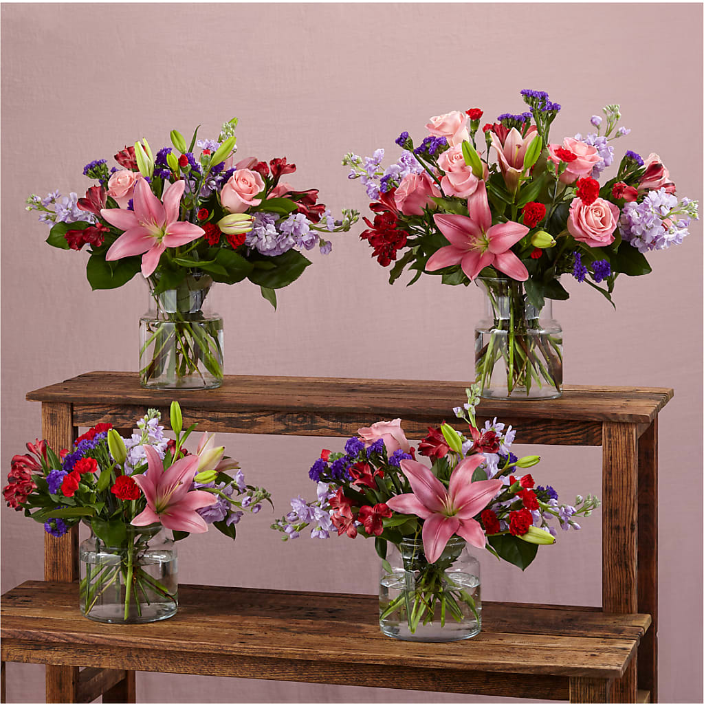 Romantique Bouquet –  Genoveva Rodriguez Flower Shop, San Benito TX