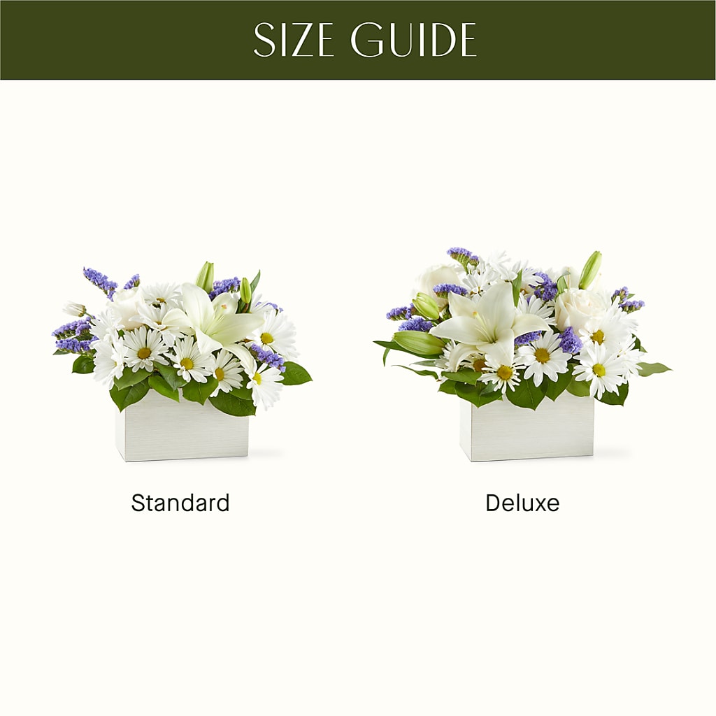 Beyond Blue Box Bouquet –  Genoveva Rodriguez Flower Shop, San Benito TX