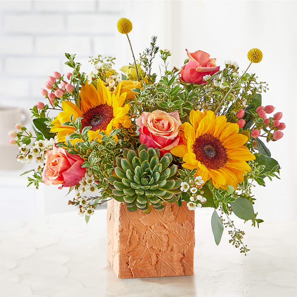 Sunflower Season Bouquet –  Genoveva Rodriguez Flower Shop, San Benito TX