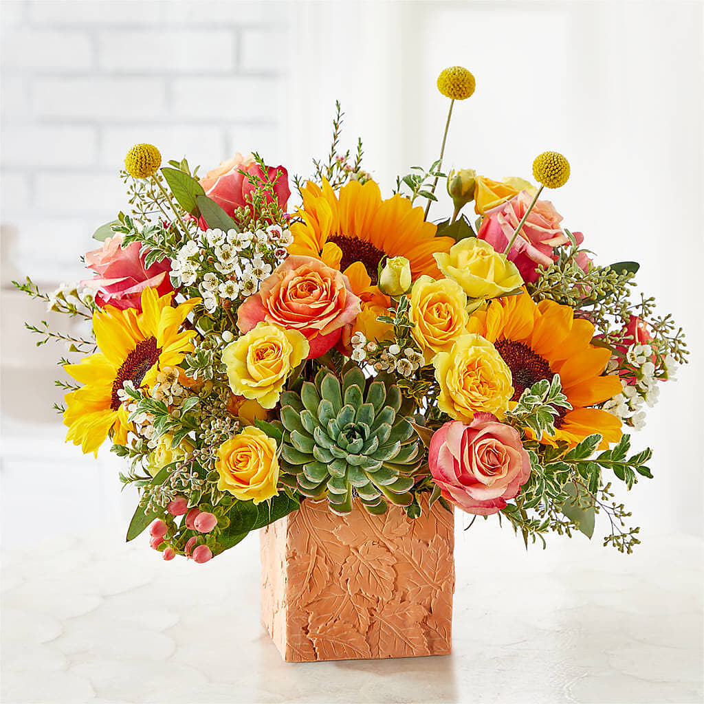 Sunflower Season Bouquet –  Genoveva Rodriguez Flower Shop, San Benito TX