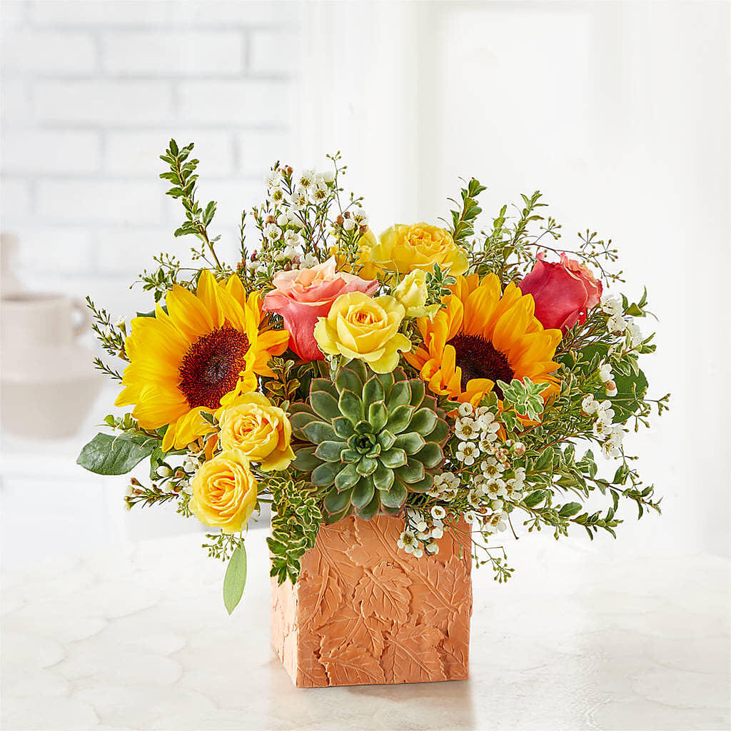 Sunflower Season Bouquet –  Genoveva Rodriguez Flower Shop, San Benito TX