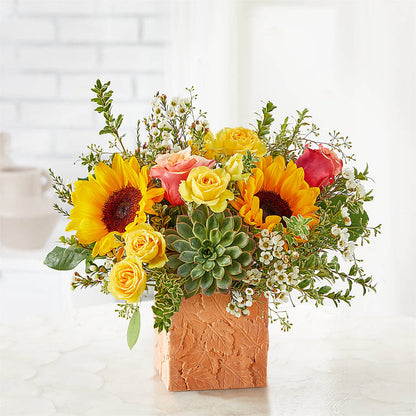 Sunflower Season Bouquet –  Genoveva Rodriguez Flower Shop, San Benito TX