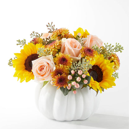 Pumpkin to Talk About Bouquet –  Genoveva Rodriguez Flower Shop, San Benito TX