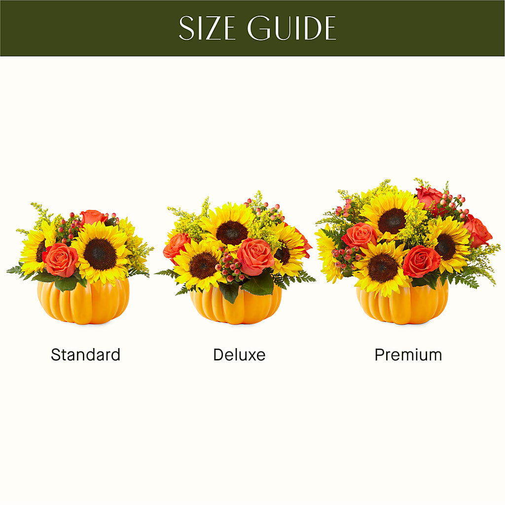 Pick of the Patch Pumpkin Bouquet –  Genoveva Rodriguez Flower Shop, San Benito TX
