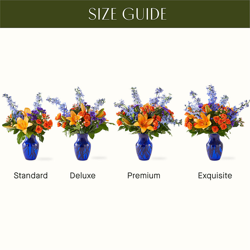 Radiant Citrus Bouquet –  Genoveva Rodriguez Flower Shop, San Benito TX