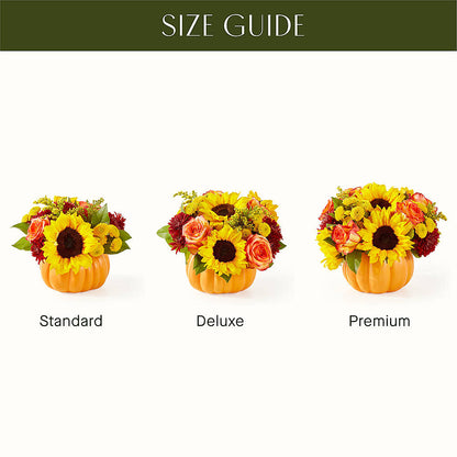 Golden Gourd Pumpkin Bouquet –  Genoveva Rodriguez Flower Shop, San Benito TX