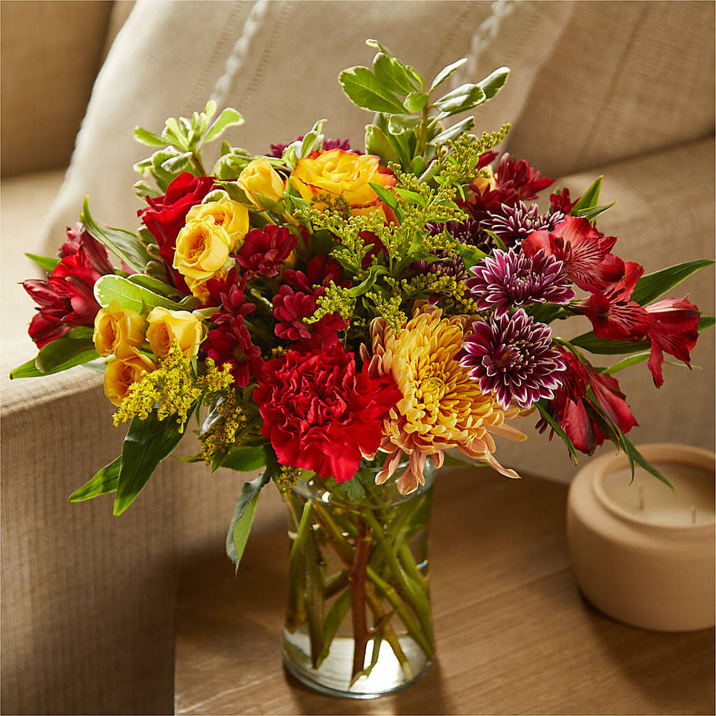 Fall Delight – A Florist Original –  Genoveva Rodriguez Flower Shop, San Benito TX