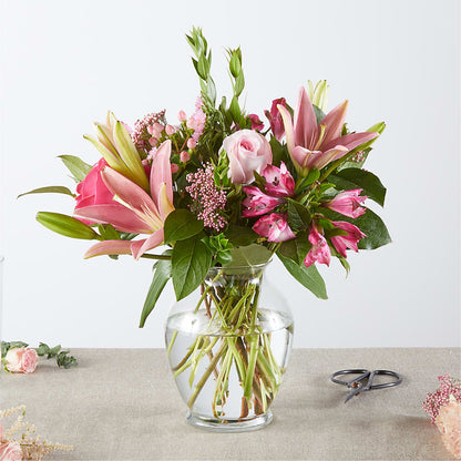 Pink Ribbon - A Florist Original –  Genoveva Rodriguez Flower Shop, San Benito TX