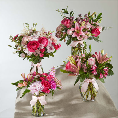 Pink Ribbon - A Florist Original –  Genoveva Rodriguez Flower Shop, San Benito TX