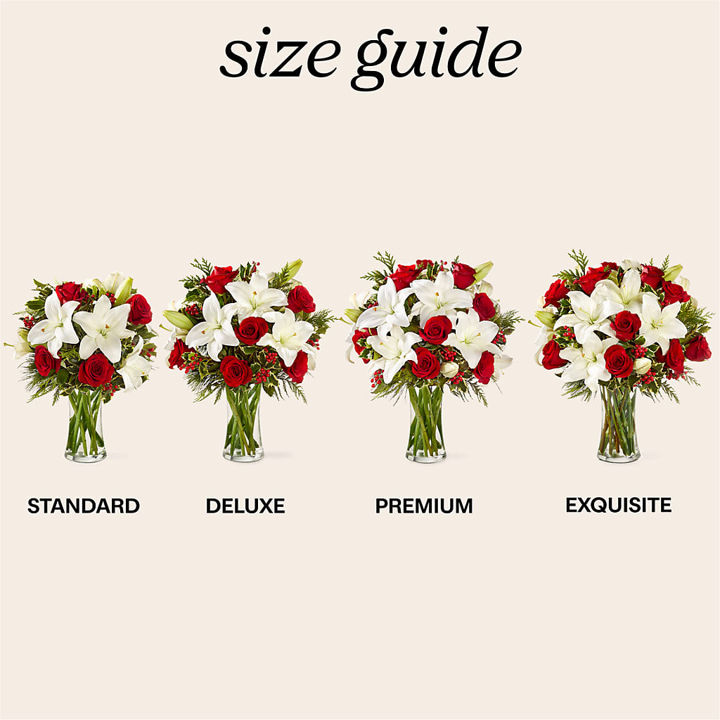 Sparkling Snowflakes Bouquet –  Genoveva Rodriguez Flower Shop, San Benito TX