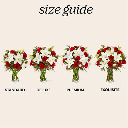 Sparkling Snowflakes Bouquet –  Genoveva Rodriguez Flower Shop, San Benito TX