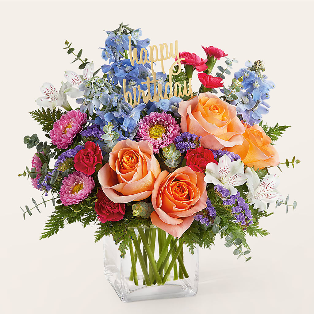 Birthday Bash Bouquet –  Genoveva Rodriguez Flower Shop, San Benito TX