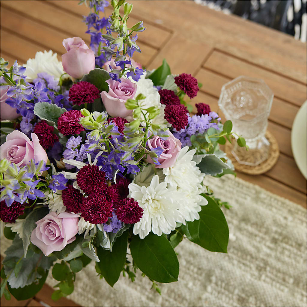 Violet Frost Bouquet –  Genoveva Rodriguez Flower Shop, San Benito TX