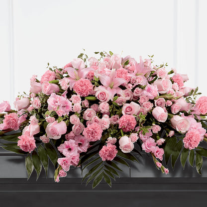 Garden of Comfort Casket Spray (Standard) –  Genoveva Rodriguez Flower Shop, San Benito TX