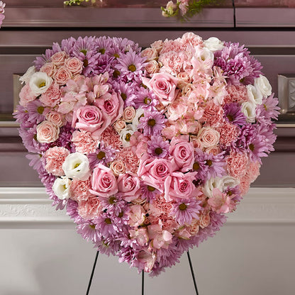 Heaven's Light Heart –  Genoveva Rodriguez Flower Shop, San Benito TX