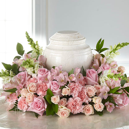 Blooms of Hope Cremation Adornment –  Genoveva Rodriguez Flower Shop, San Benito TX