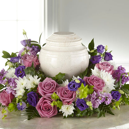Blooming Sympathy Cremation Adornment –  Genoveva Rodriguez Flower Shop, San Benito TX