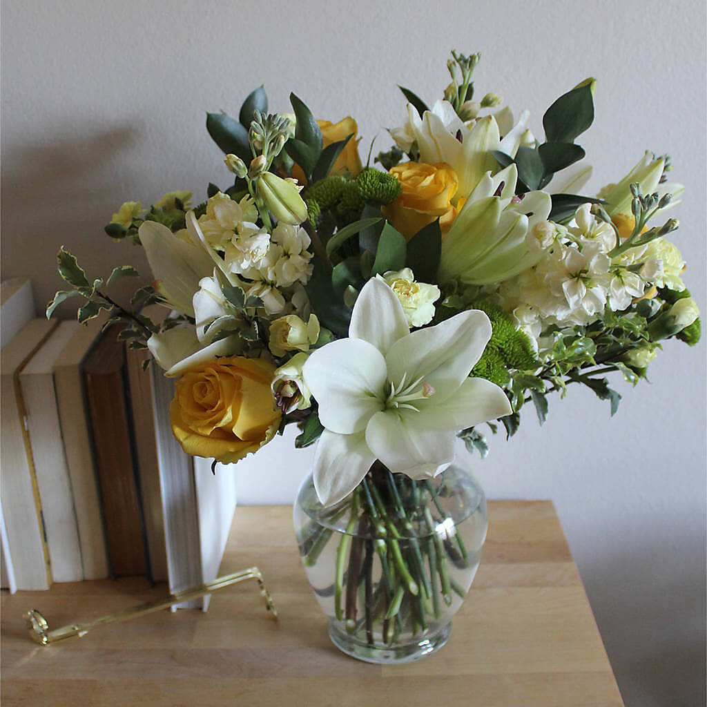 Hope & Serenity Bouquet –  Genoveva Rodriguez Flower Shop, San Benito TX