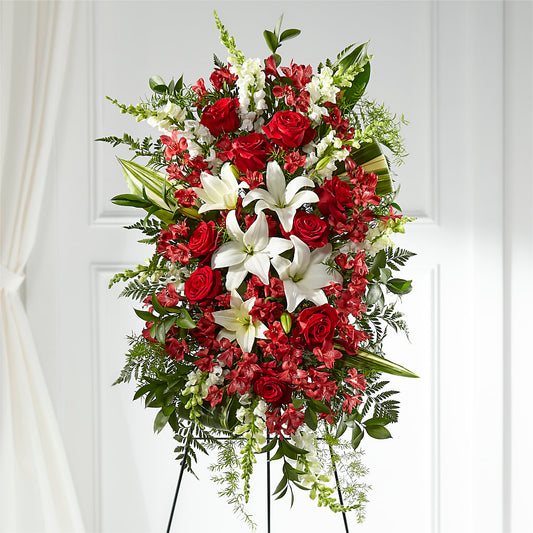 Everlasting Memory Standing Spray –  Genoveva Rodriguez Flower Shop, San Benito TX