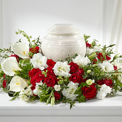 In My Memories Cremation Adornment –  Genoveva Rodriguez Flower Shop, San Benito TX