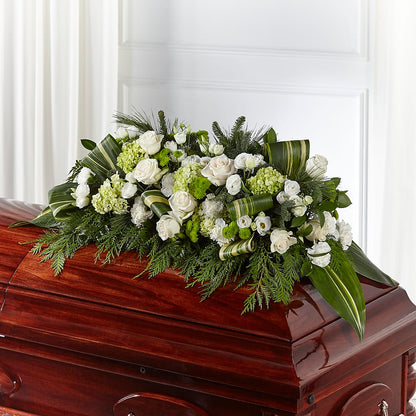 Hopeful Gesture Casket Spray –  Genoveva Rodriguez Flower Shop, San Benito TX