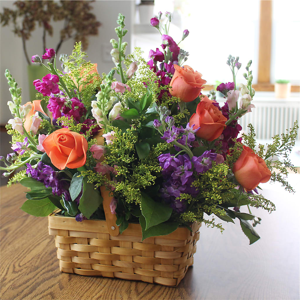 Garden of Life Basket –  Genoveva Rodriguez Flower Shop, San Benito TX