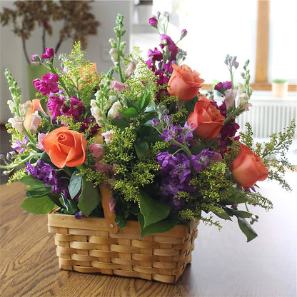 Garden of Life Basket –  Genoveva Rodriguez Flower Shop, San Benito TX