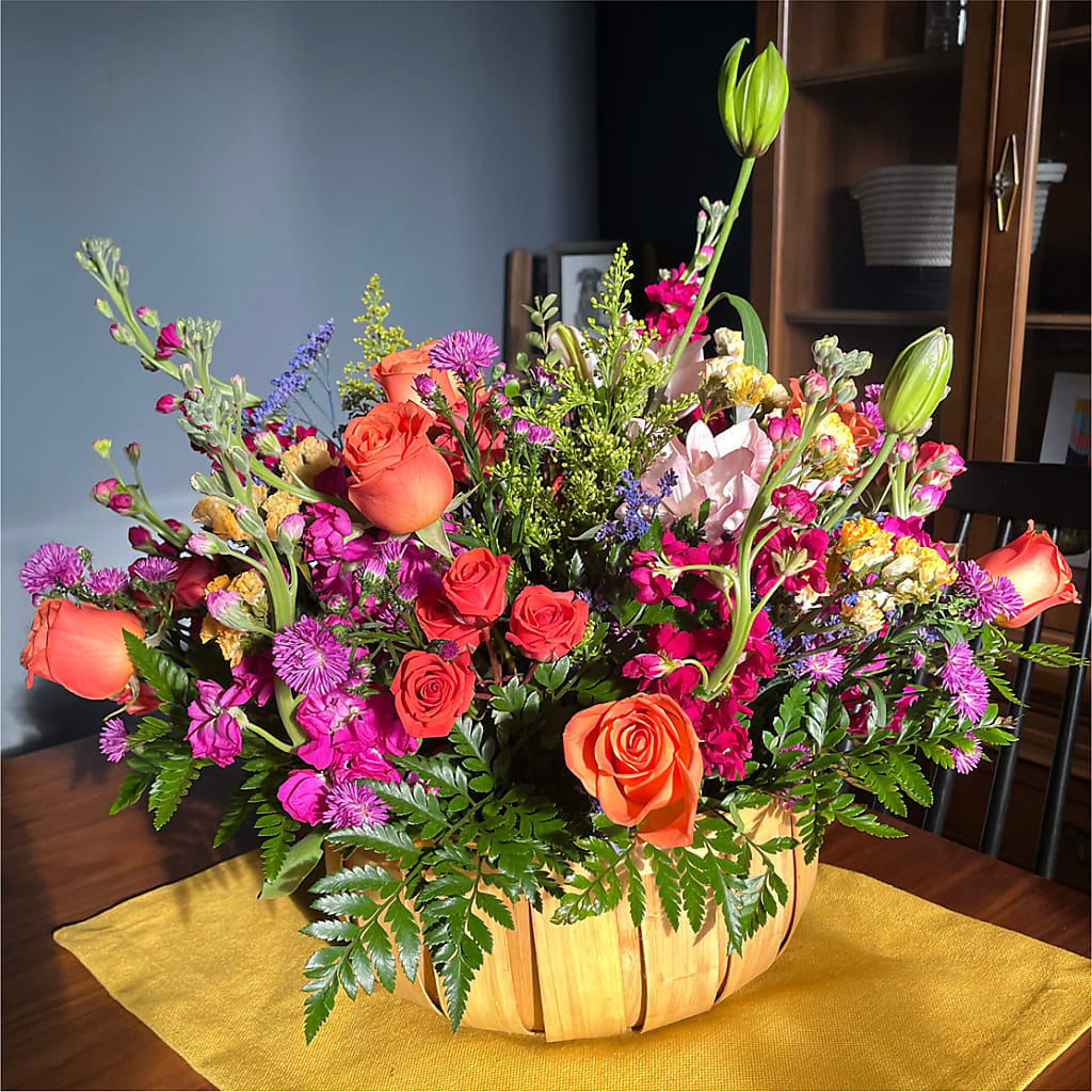 Garden of Life Basket –  Genoveva Rodriguez Flower Shop, San Benito TX