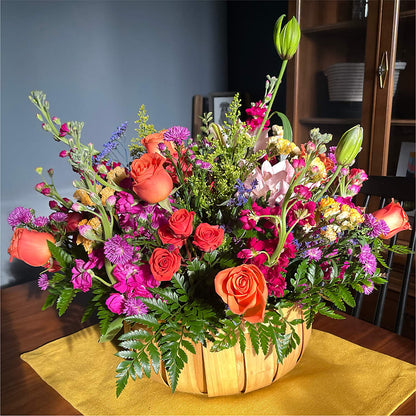 Garden of Life Basket –  Genoveva Rodriguez Flower Shop, San Benito TX