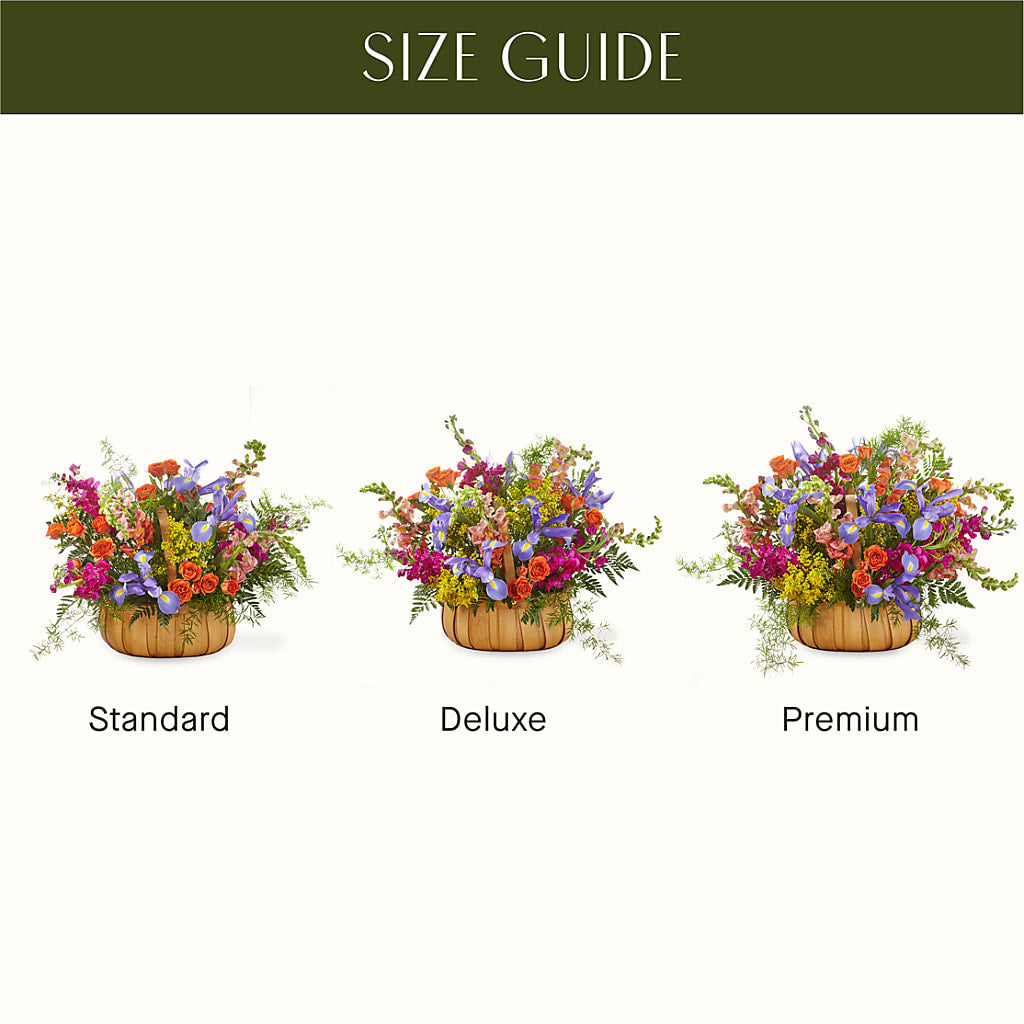 Garden of Life Basket –  Genoveva Rodriguez Flower Shop, San Benito TX