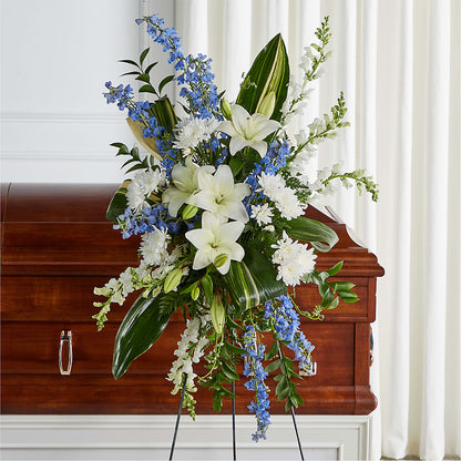 Eternal Impressions Standing Spray –  Genoveva Rodriguez Flower Shop, San Benito TX