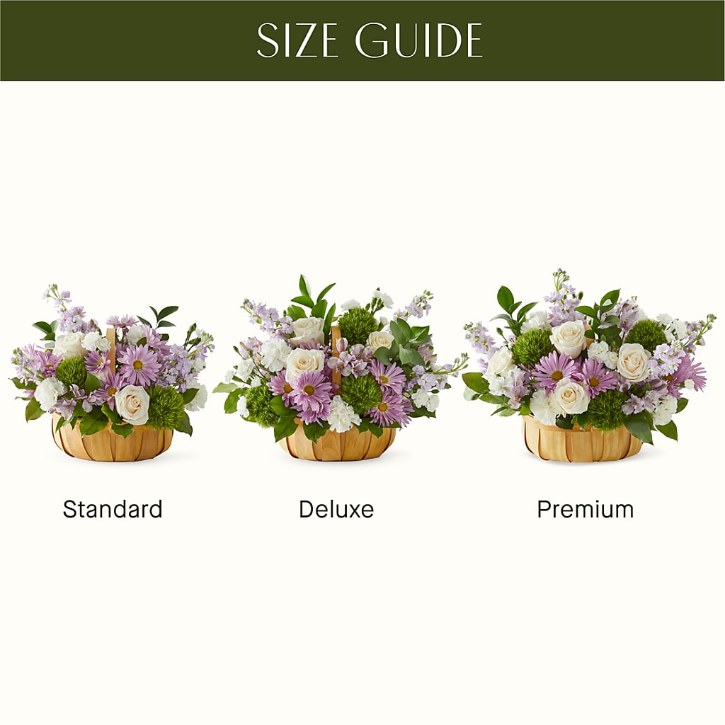 Peace & Love Basket –  Genoveva Rodriguez Flower Shop, San Benito TX