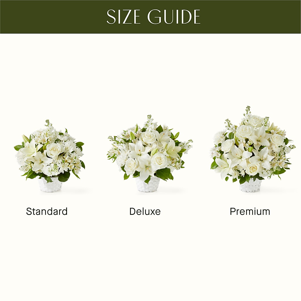 Peaceful Reflections Arrangement –  Genoveva Rodriguez Flower Shop, San Benito TX