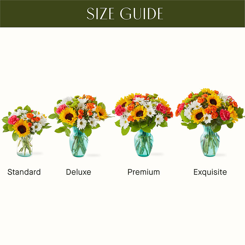 Sun-drenched Blooms Bouquet –  Genoveva Rodriguez Flower Shop, San Benito TX